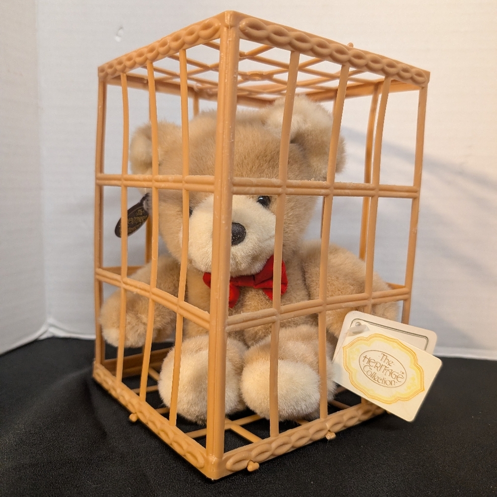 The Heritage Collection Ganz Bros Teddy Bear Carie 1985 Tan Plush Stuffed Animal